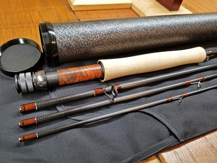9′ 5wt. medium fast action – Yellowfin