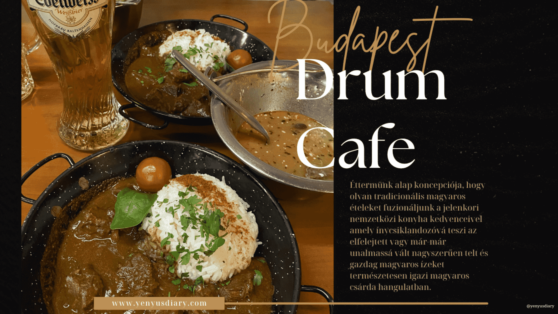 匈牙利布達佩斯Budapest｜平價道地餐廳 Drum Cafe Budapest 加波の追夢日記