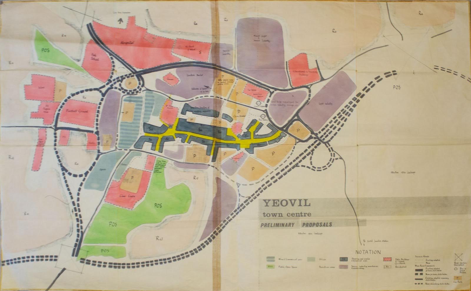About Town Your Way Make Yeovil Creative Yeovil Town Centre Map 
