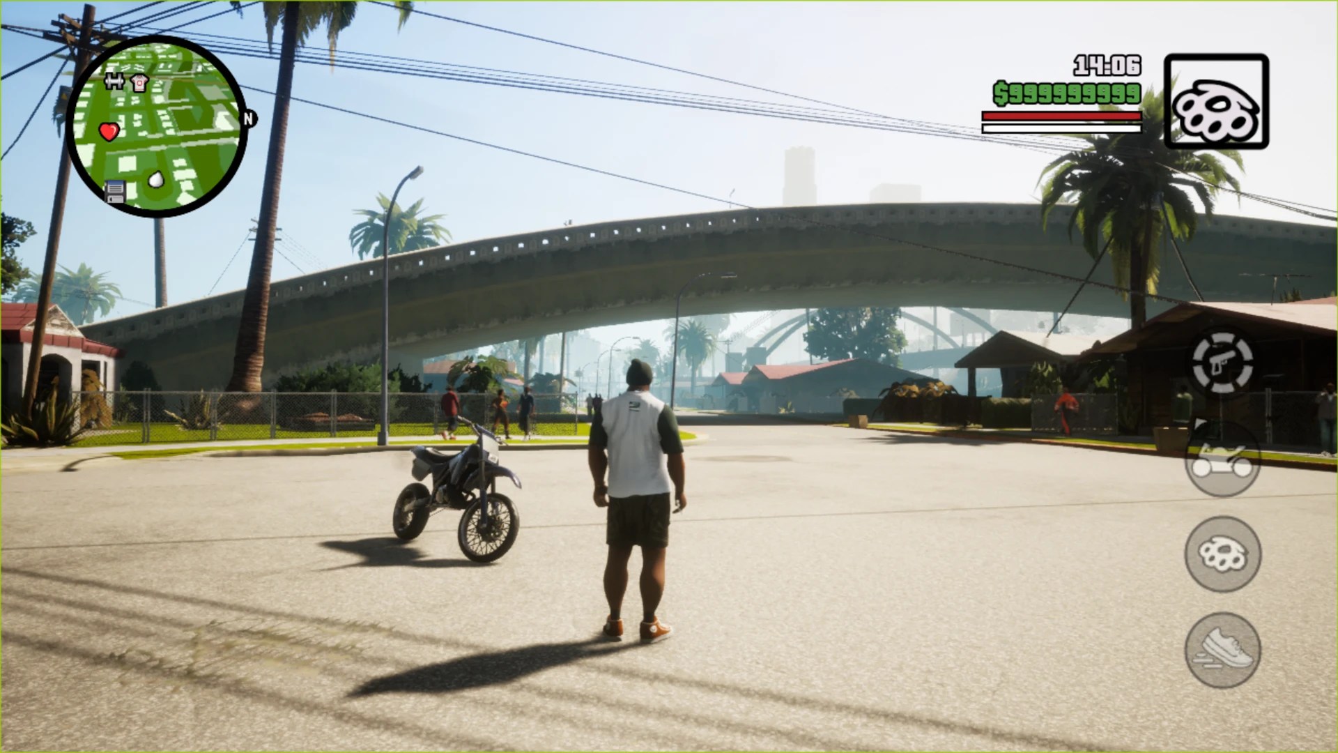 Grove Street GTA Sa definitive graphics mod