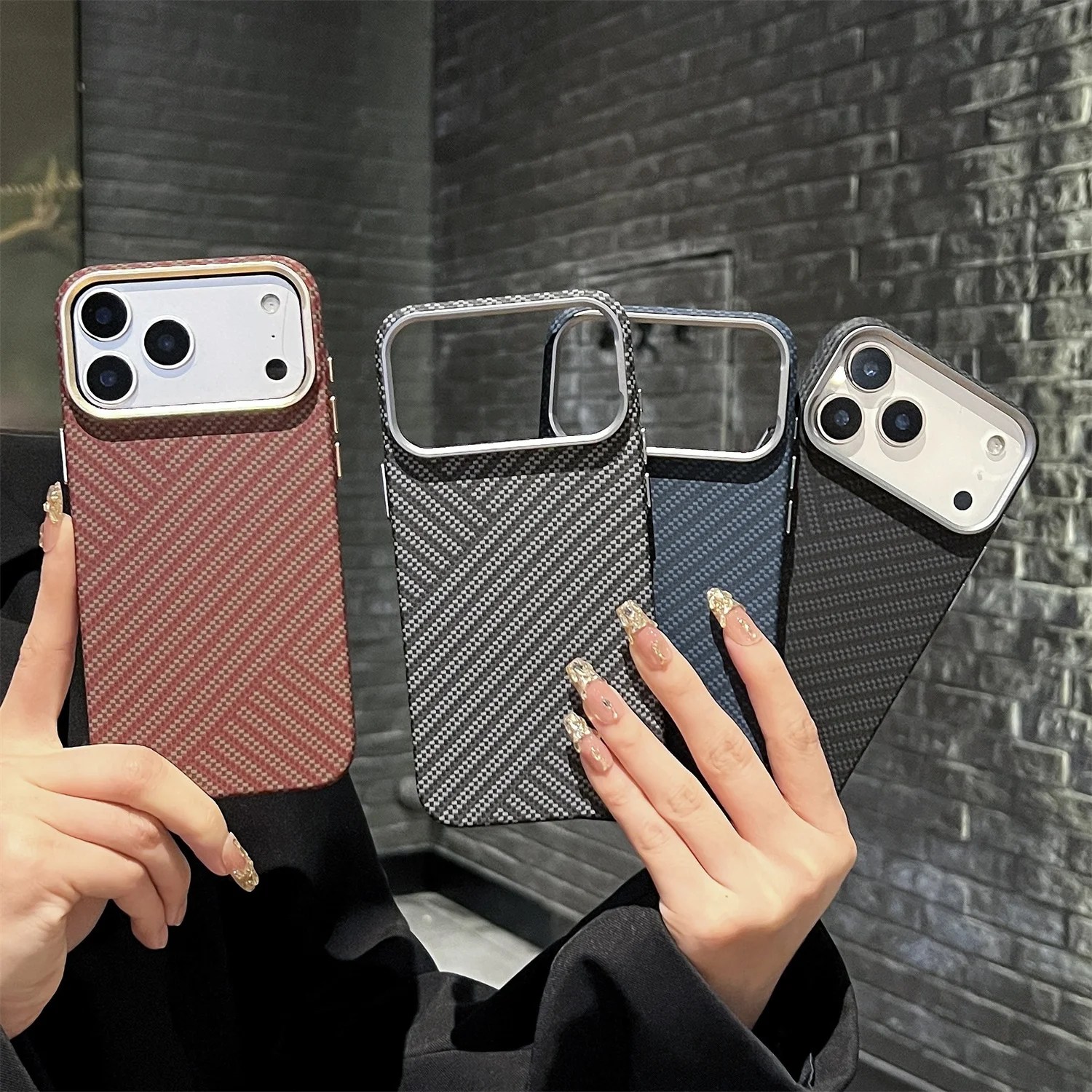 iPhone 17 Pro Woven Aramid Fiber MagSafe Case | Wholesale
