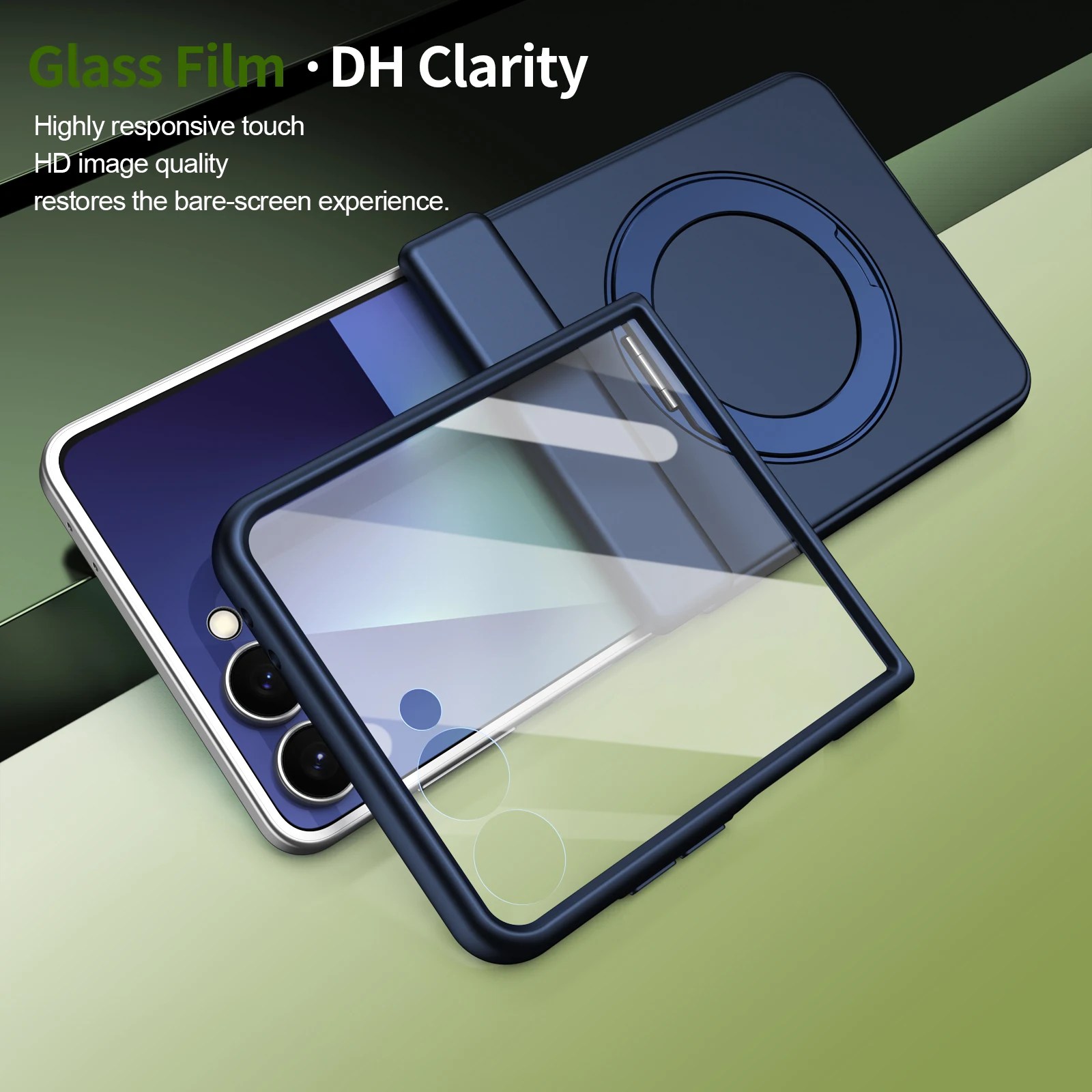 Samsung Galaxy Z Flip 8 Matte Magnetic Stand Case | Wholesale