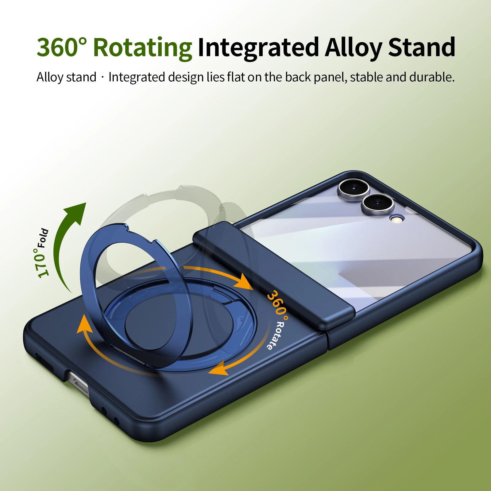 Samsung Galaxy Z Flip 8 Matte Magnetic Stand Case | Wholesale