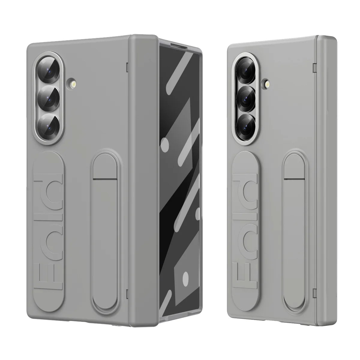 Samsung Galaxy Z Fold 8 Silicone Hand-Strap Stand Case | Wholesale