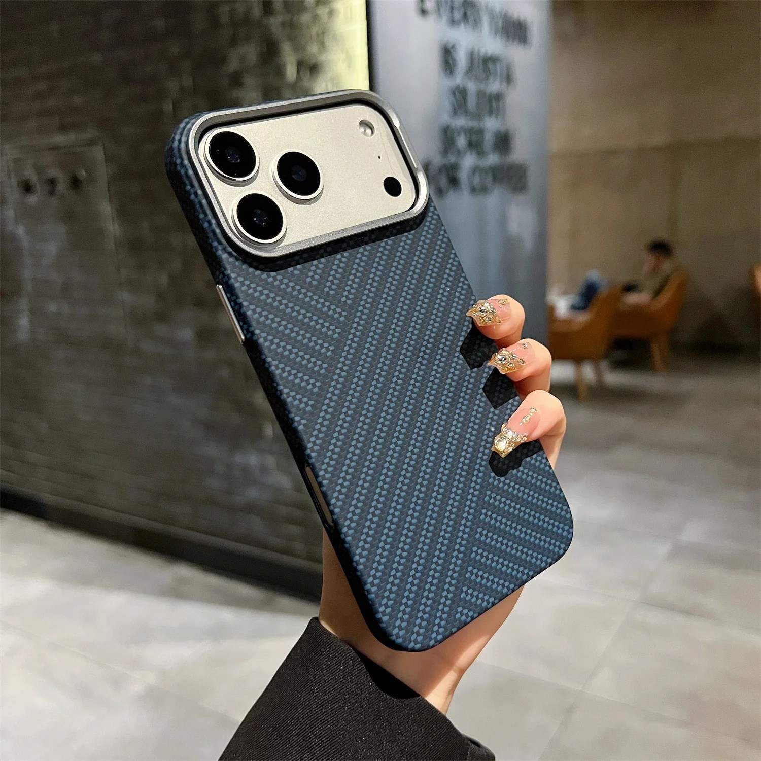 iPhone 17 Pro Woven Aramid Fiber MagSafe Case | Wholesale