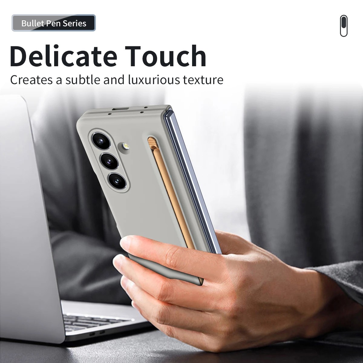 Samsung Galaxy Z Fold 8 Matte Case with S-Pen Slot | Wholesale