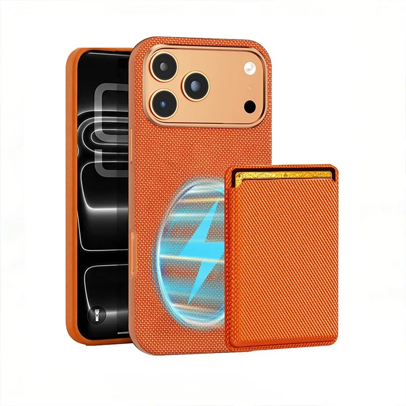iPhone Woven Fabric Card-Slot Business Case | Wholesale