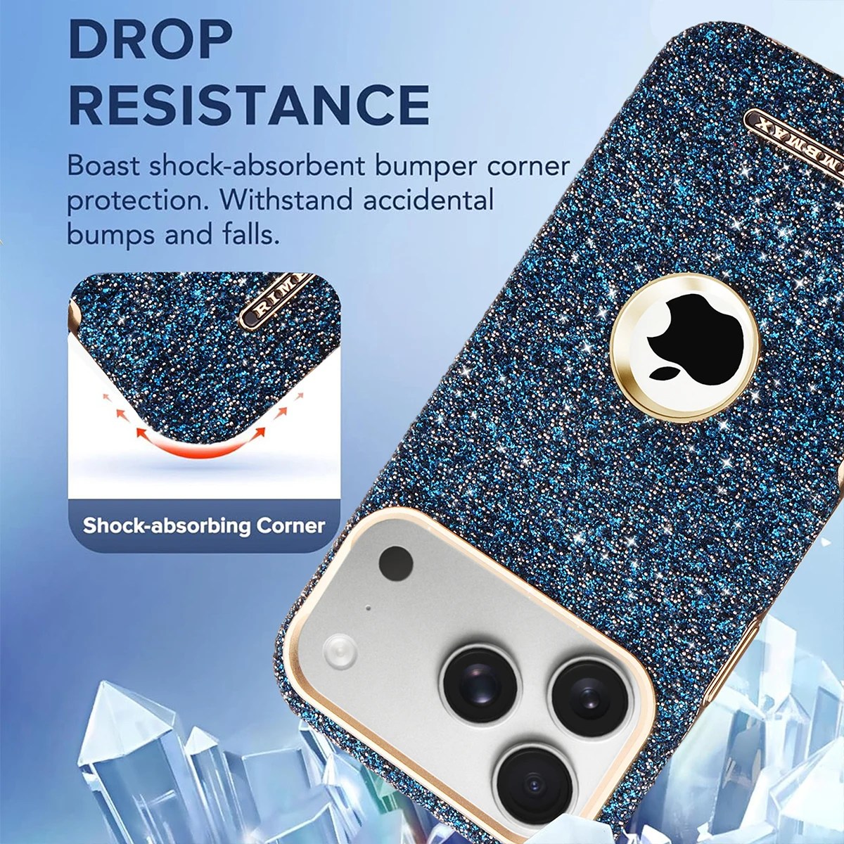 iPhone Luxury Glitter Sparkle MagSafe Crystal Case | Wholesale