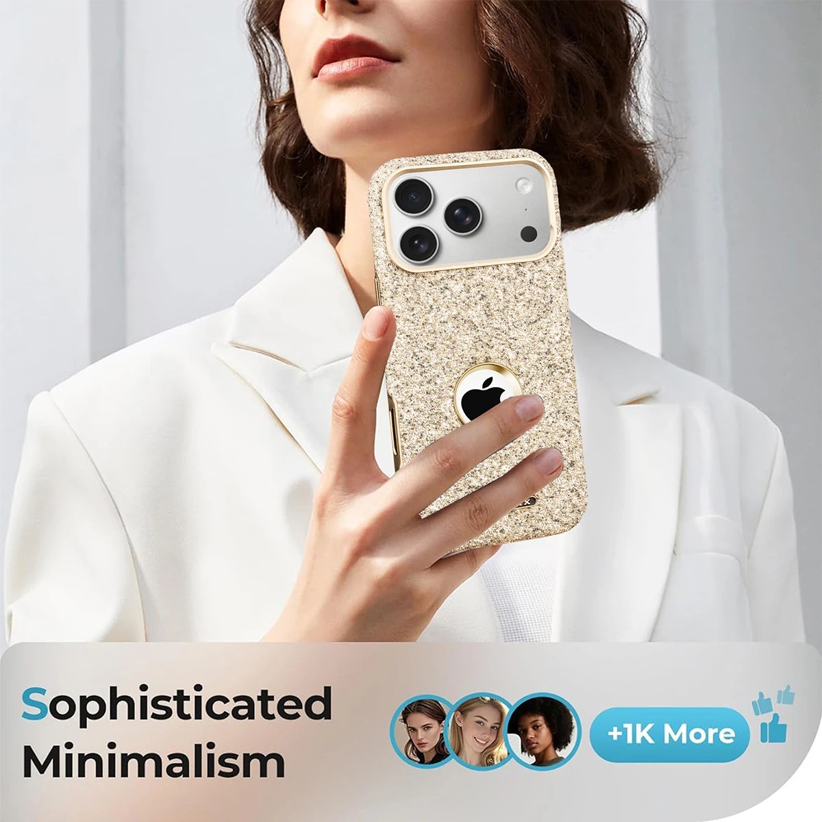 iPhone Luxury Glitter Sparkle MagSafe Crystal Case | Wholesale