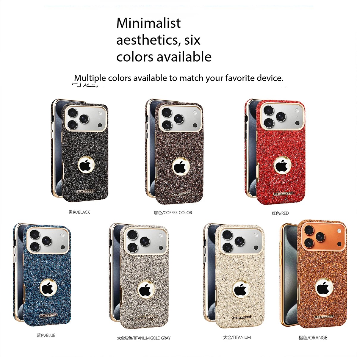 iPhone Luxury Glitter Sparkle MagSafe Crystal Case | Wholesale