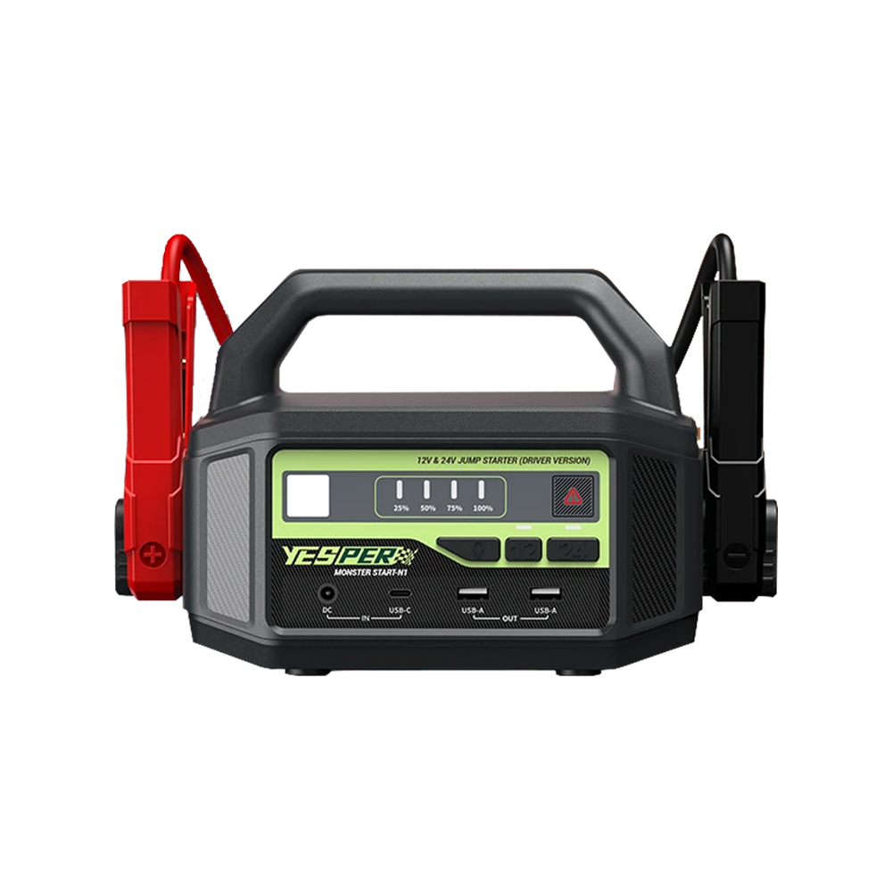 MONSTER START-N1 12V/24V 36400mAh 2500A Jump Starter 2.6 kg