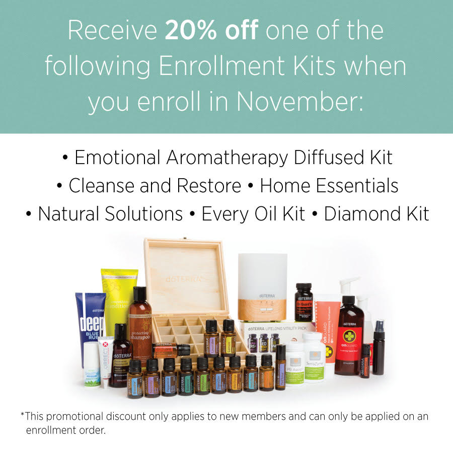 20 percent off enrollment kits