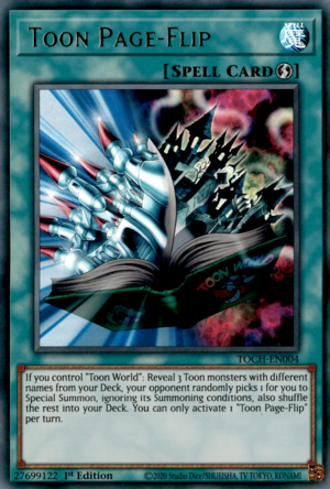The Organization Toon Chaos Collectors Rare Cards Also Available In Unlimited Packs