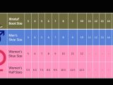 Boot Size Conversion Chart Ygraph