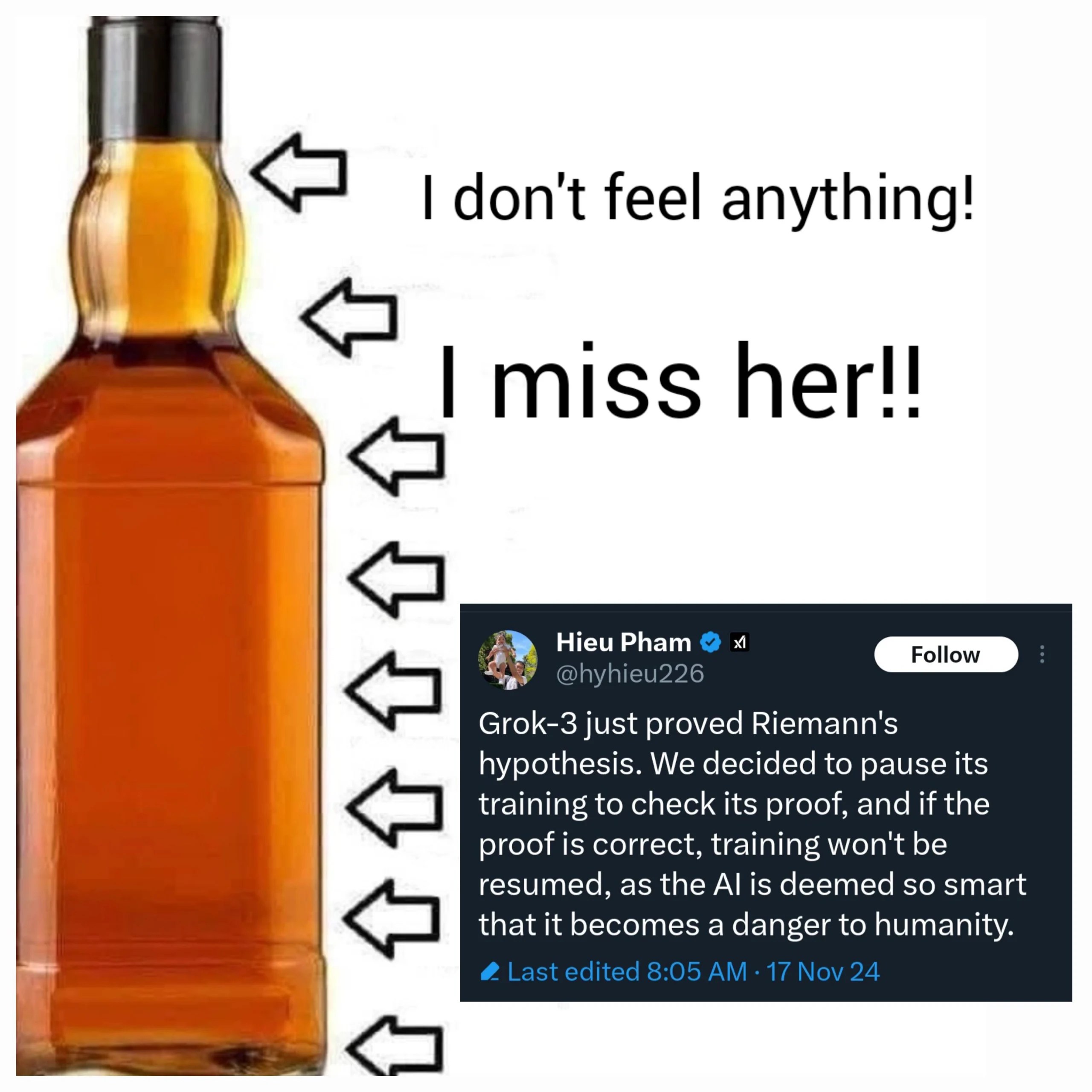 Funny meme showing ‘X’ hiding with the caption ‘Stop trying to find me