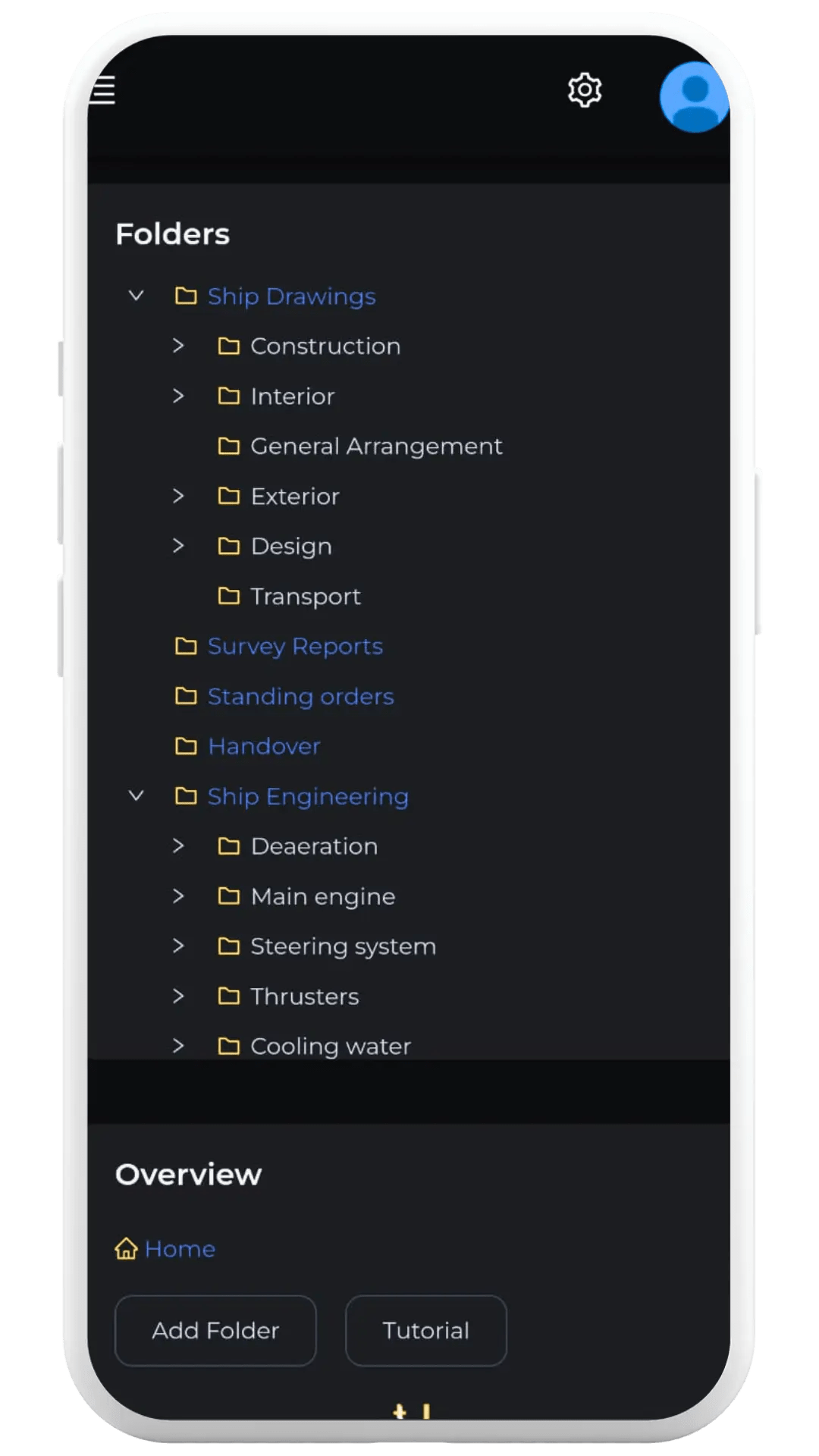 VESSEL DOCS mobile