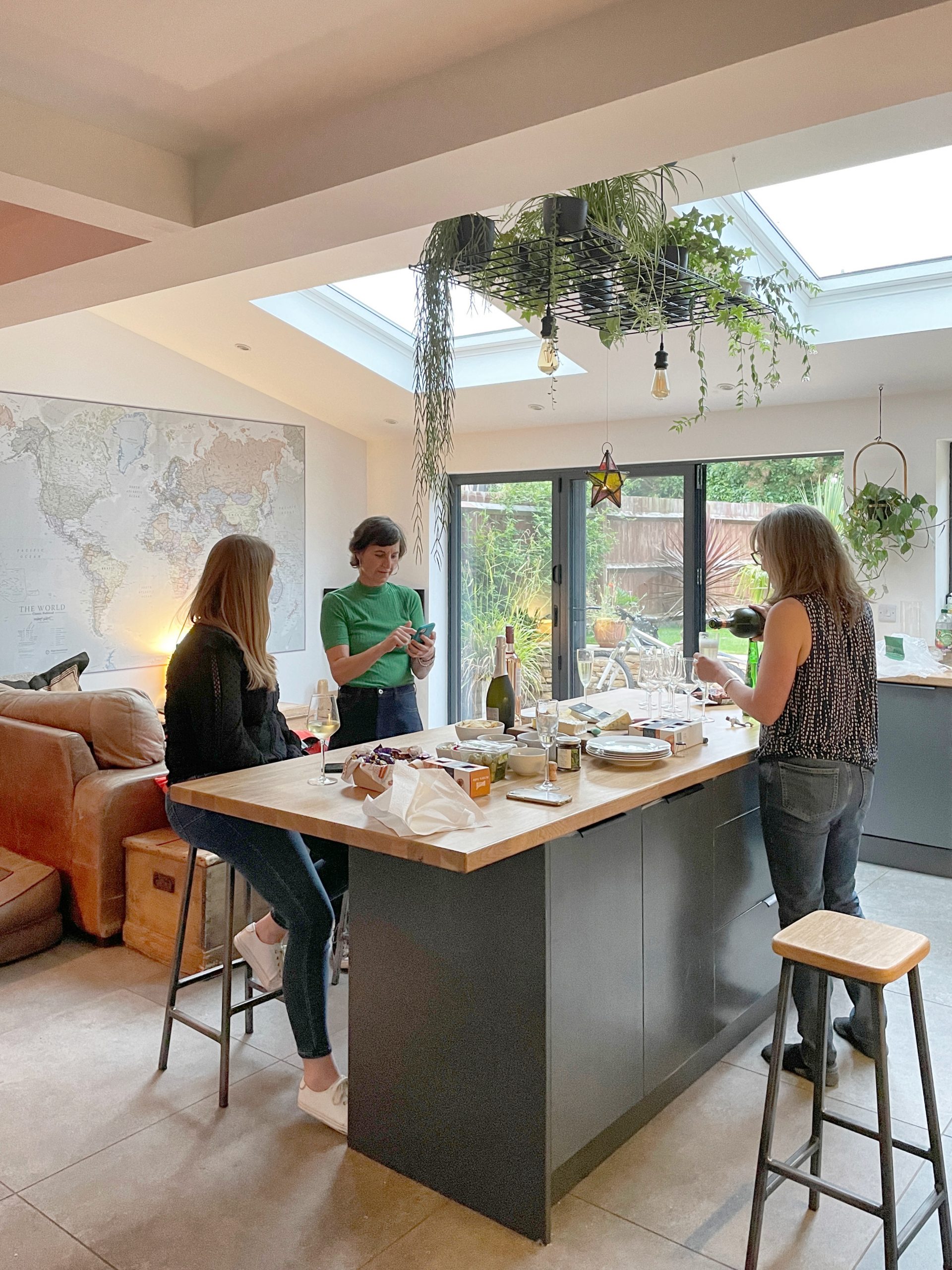 Wallace Road Bath Kitchen Extension Rooflight Bifold Doors