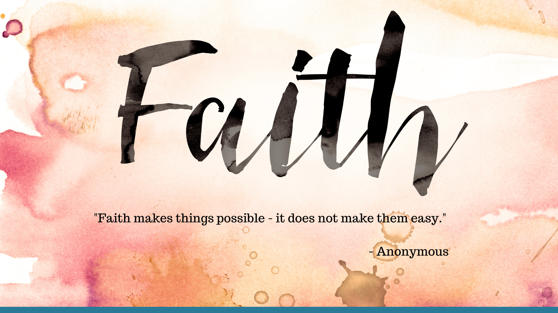 focus on faith quote