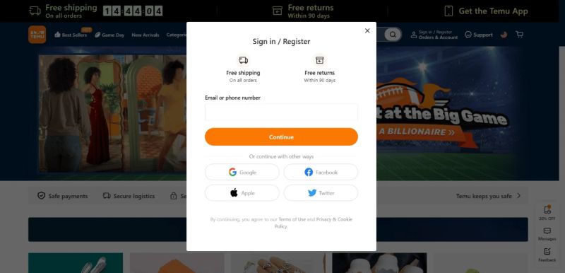 Temu Install Account Creation Help Guide - Download Creative Vintage Art | Retina