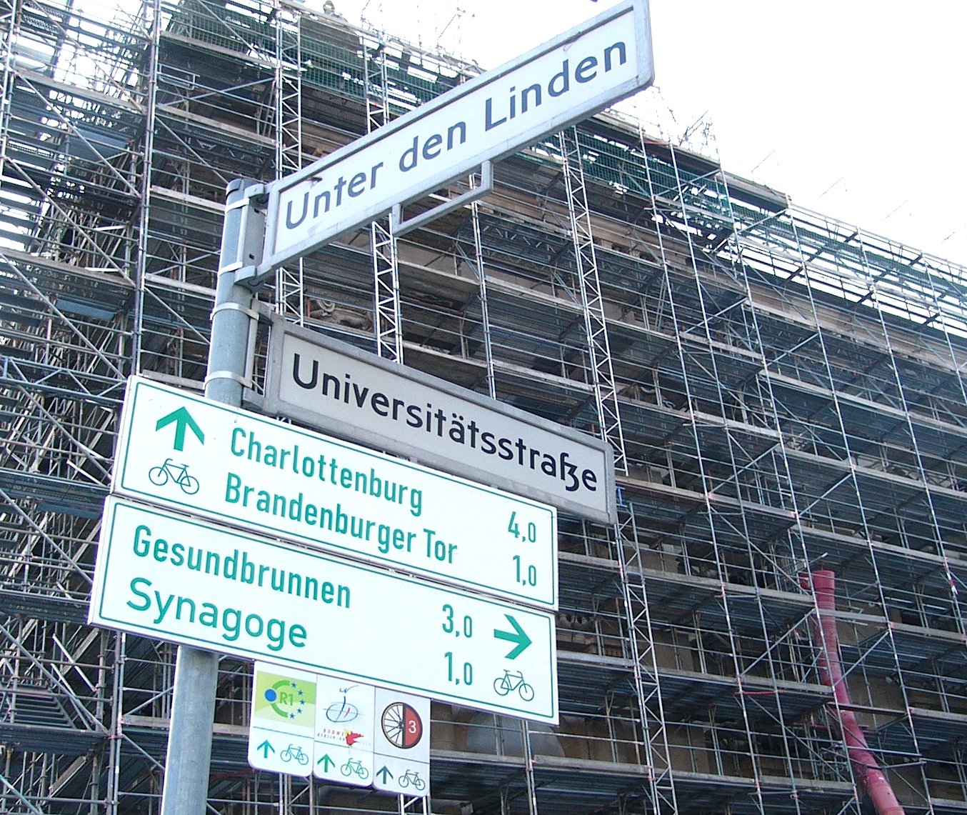 Getting directions in Berlin