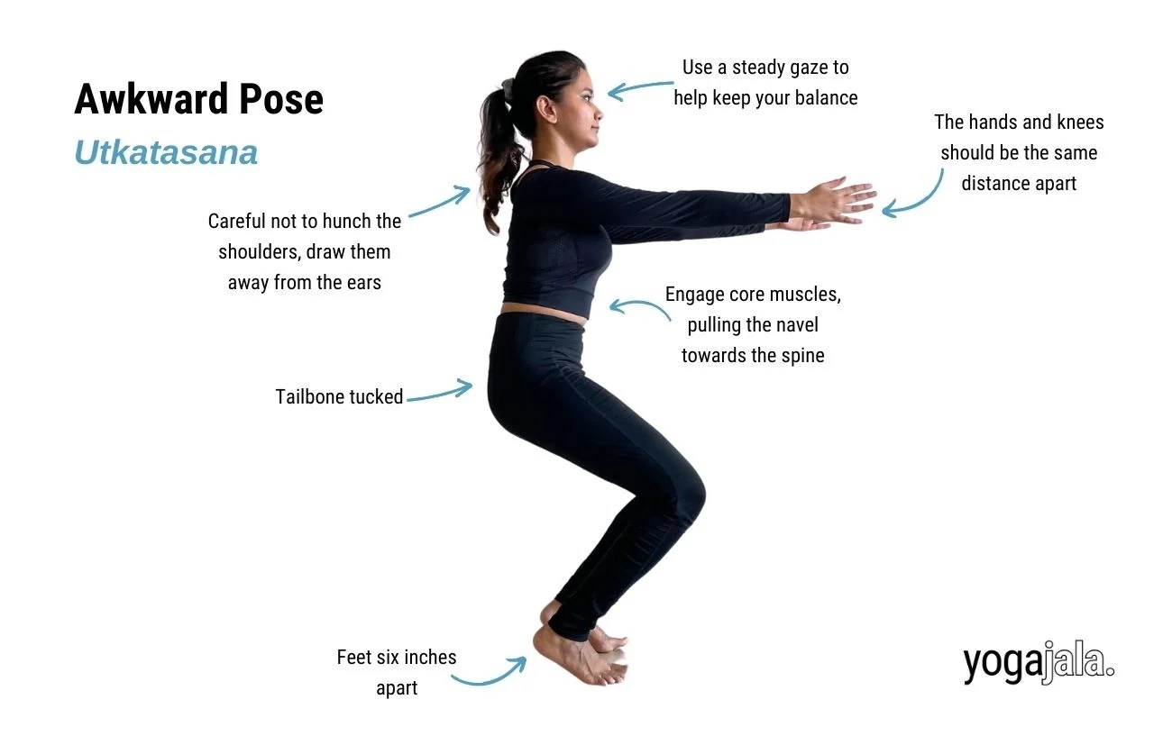 Standing yoga poses