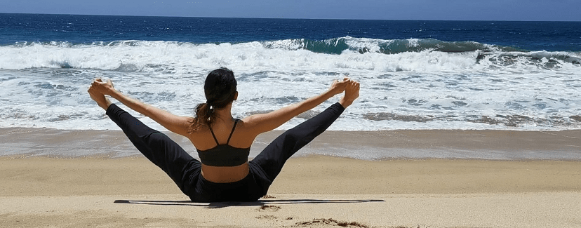 Bear pose yoga: for back muscles and core