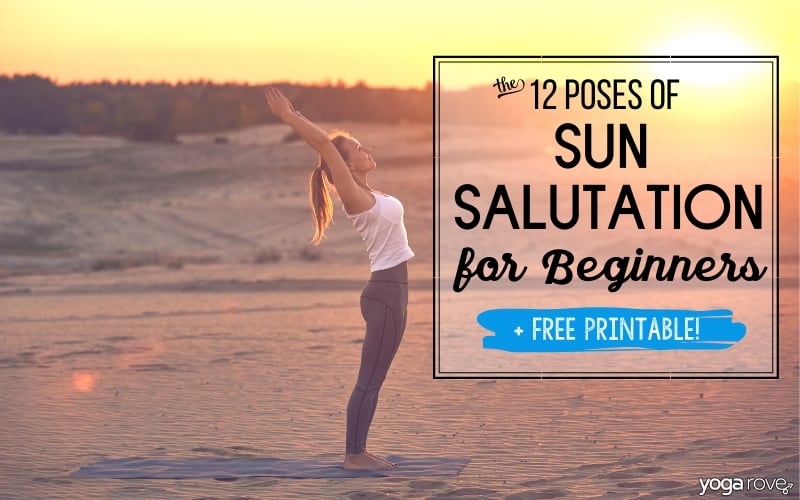 how to do the 12 poses of sun salutation for beginners yoga rove