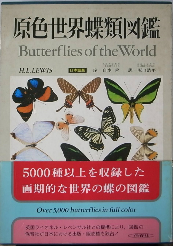 原色世界蝶類図鑑 - 古本よみた屋