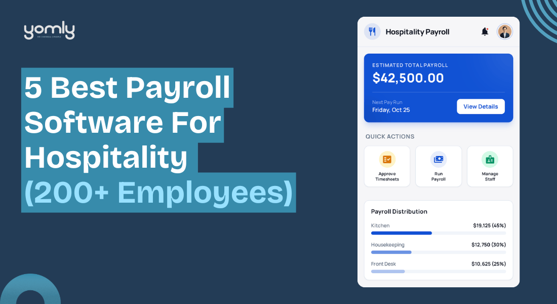 Best Payroll Software For Hospitality
