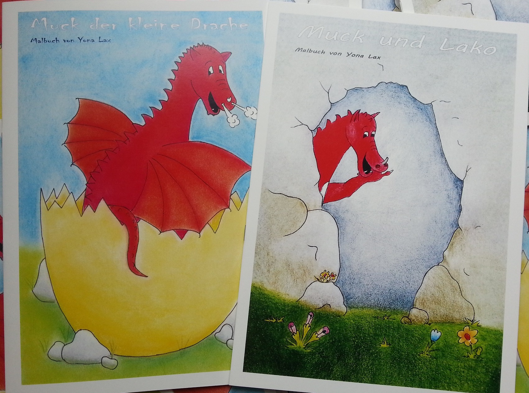 2 Malbücher zur Auswahl
