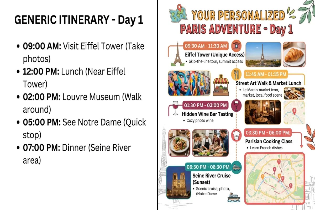 Travel Itinerary How To Plan A Trip For You Vs