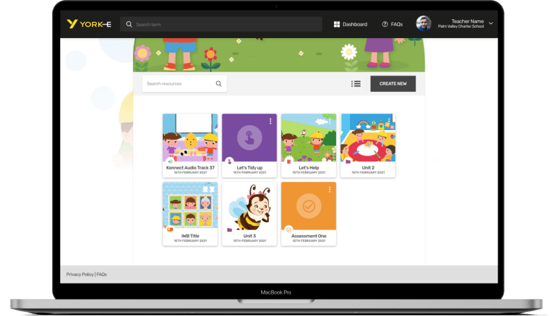 York E Enhancing Your Digital Learning - Premium Dark Background Gallery - High Resolution