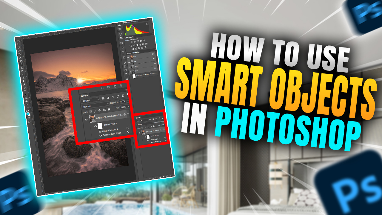 How To Use Smart Objects In Photoshop (Tutorial)