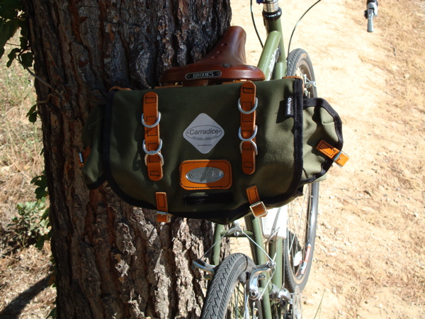 Four sentence Review Carradice Barley Saddle Bag YOU ARE THE ENGINE