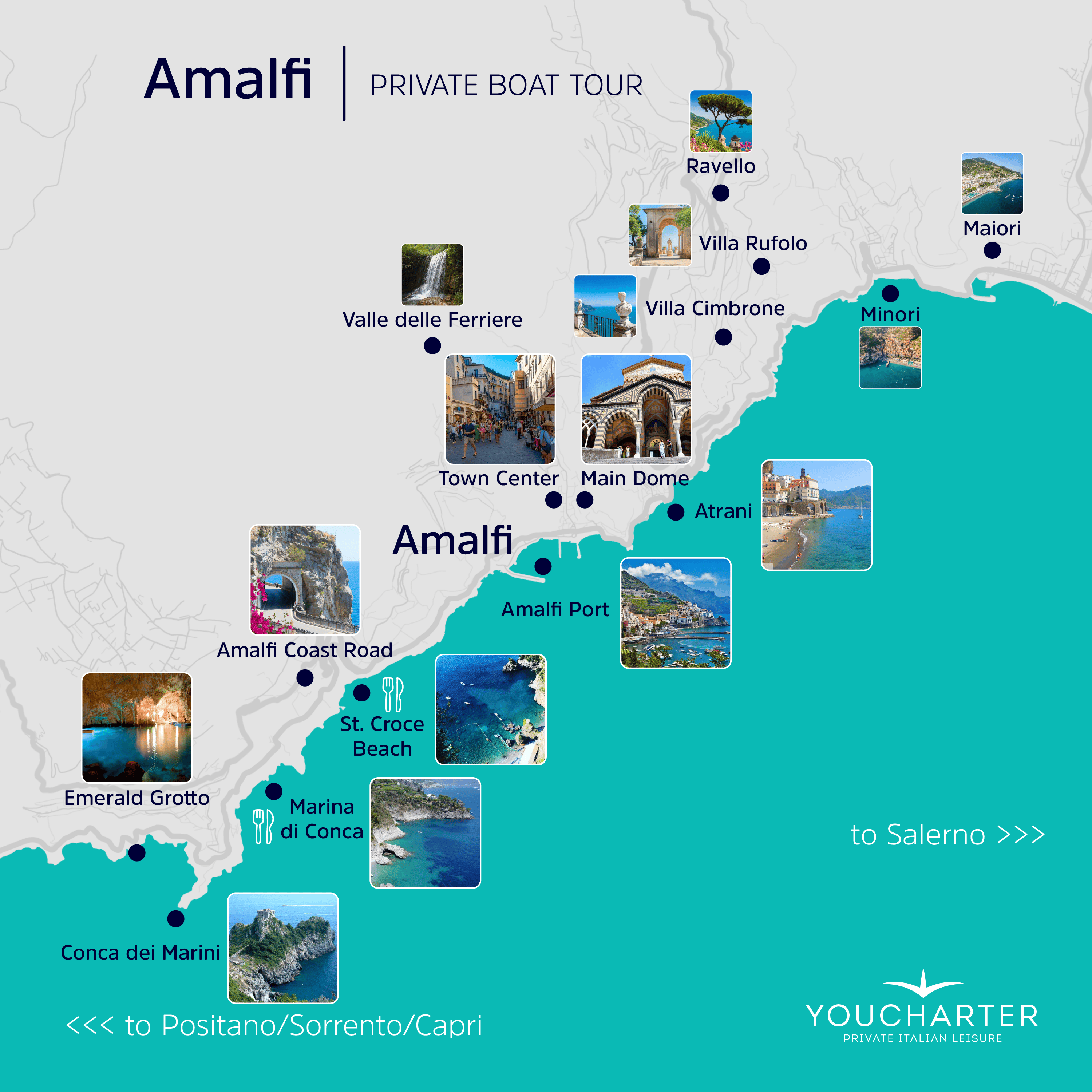 Amalfi Coast Tourist Map 60 Photos Arptravels Com Map Amalfi 