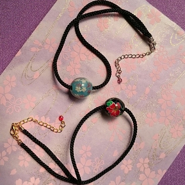 幻想図書館の手作りアクセサリー