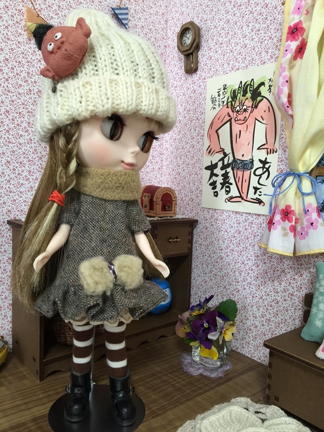 ドールハウスは櫻さんの手作り