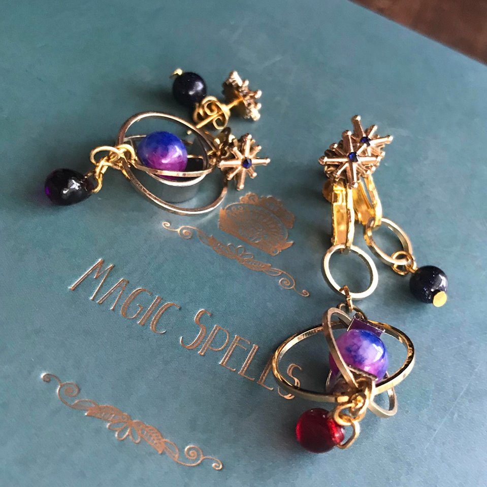 手作りのピアス