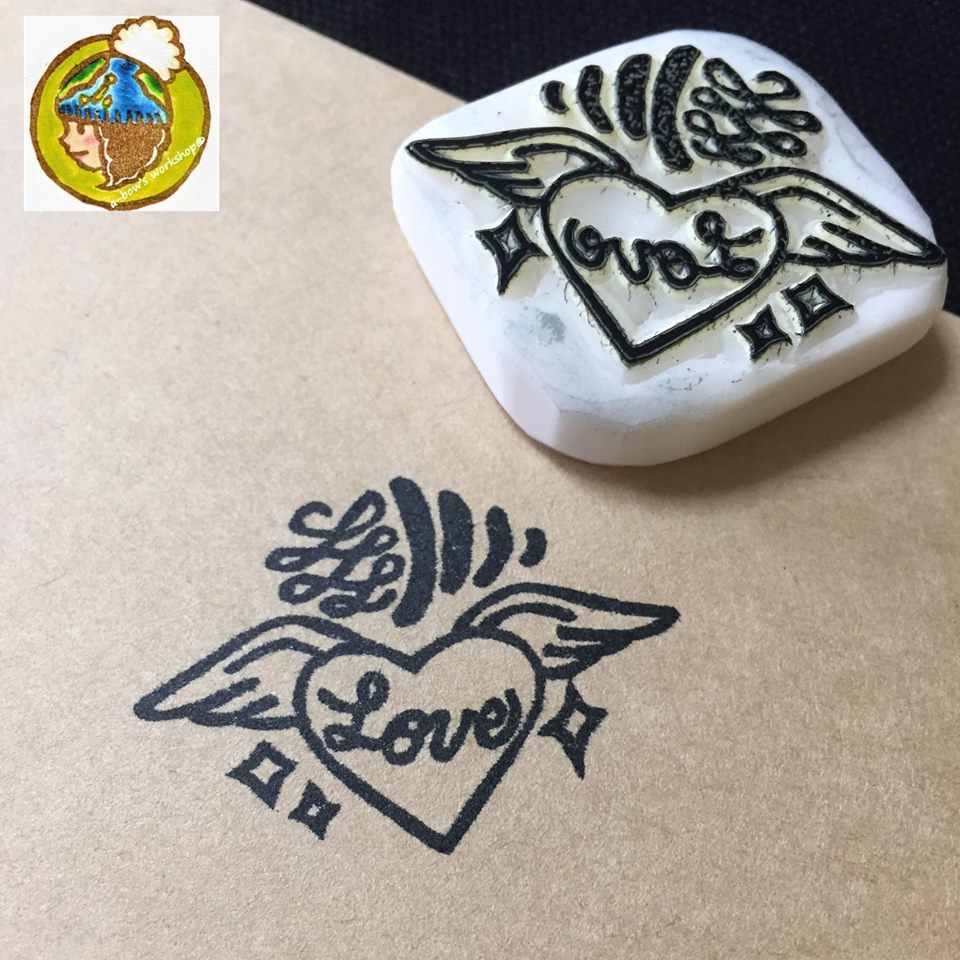 a-bow の消しゴムはんこ4