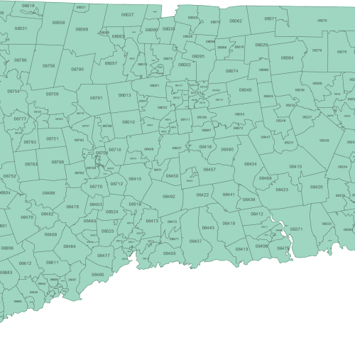 NJ Zip Codes With Cities And Counties Edition Connecticut Zip Code Map Basic Scaled 500x500 .webp
