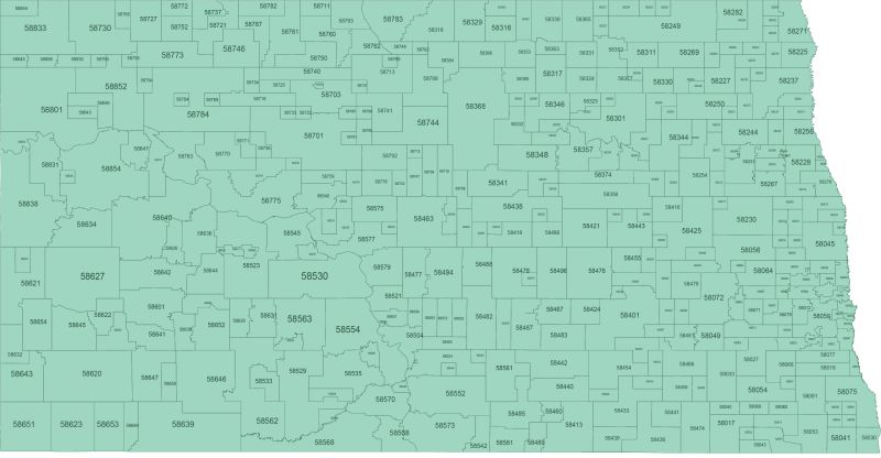 Nebraska Zip Code Map Basic Your Vector Maps Com - Best Geometric Photos in Retina