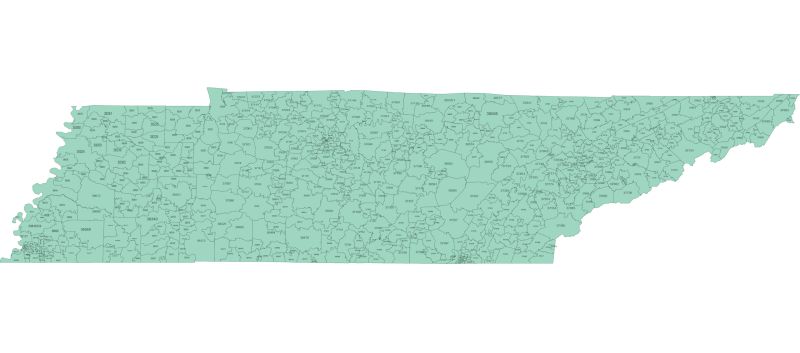 Tennessee Zip Code Map Medium Image Shown On Google Maps - Professional High Resolution Space Photos | Free Download