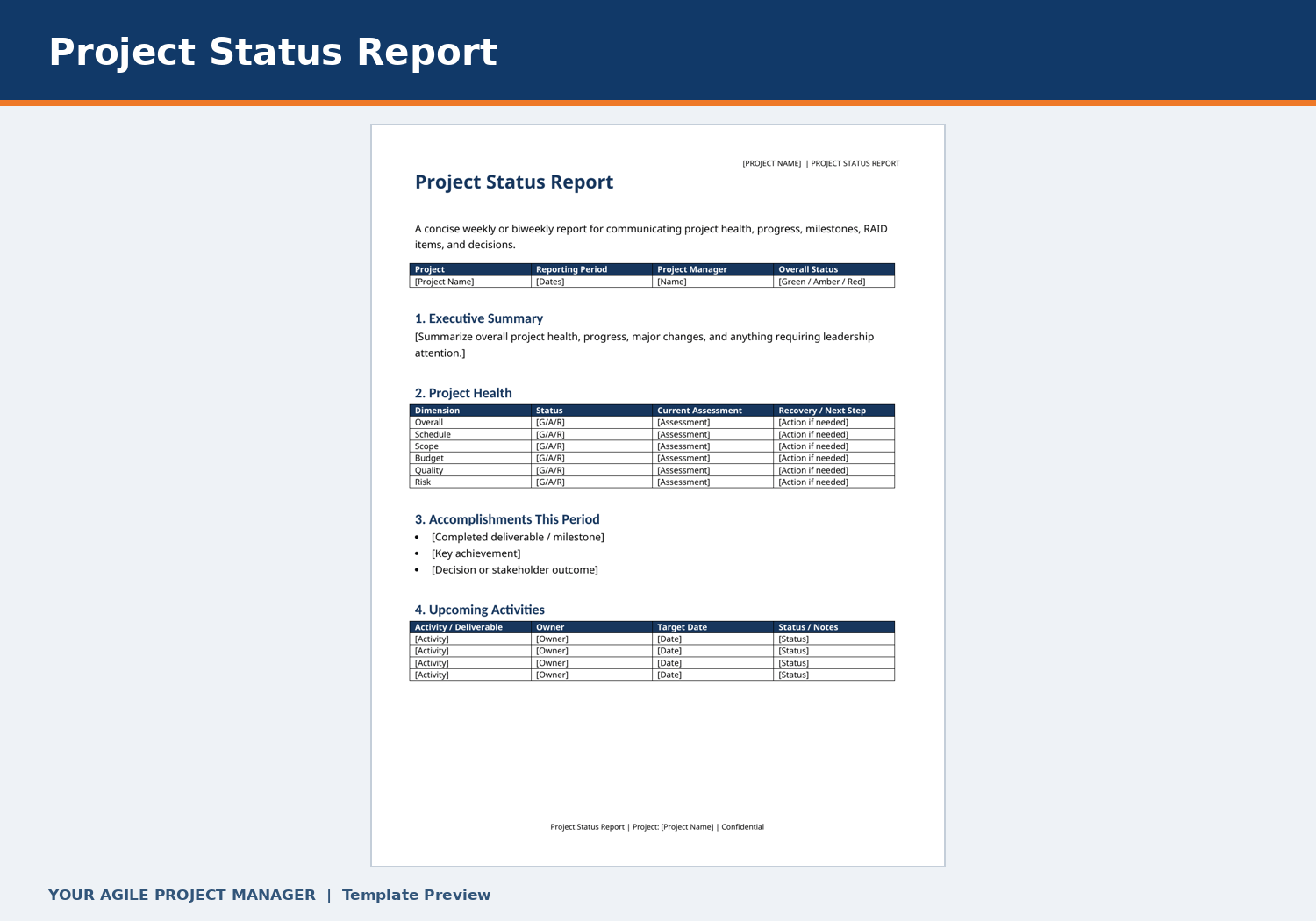 Project-Status-Report