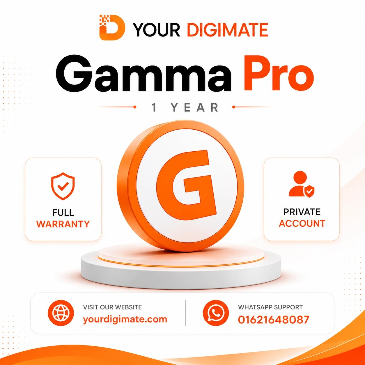 Gamma AI Personal Subscription