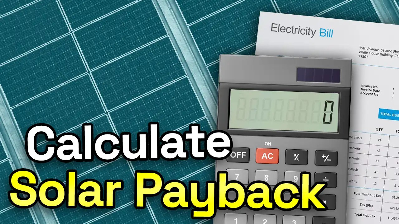 How to calculate your solar payback period