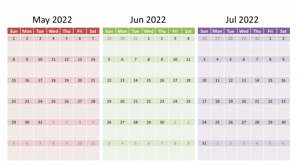 may 2022 calendar printable free powerpoint template