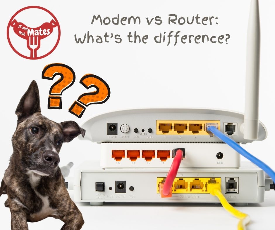 Modem vs Router your it and tech mates