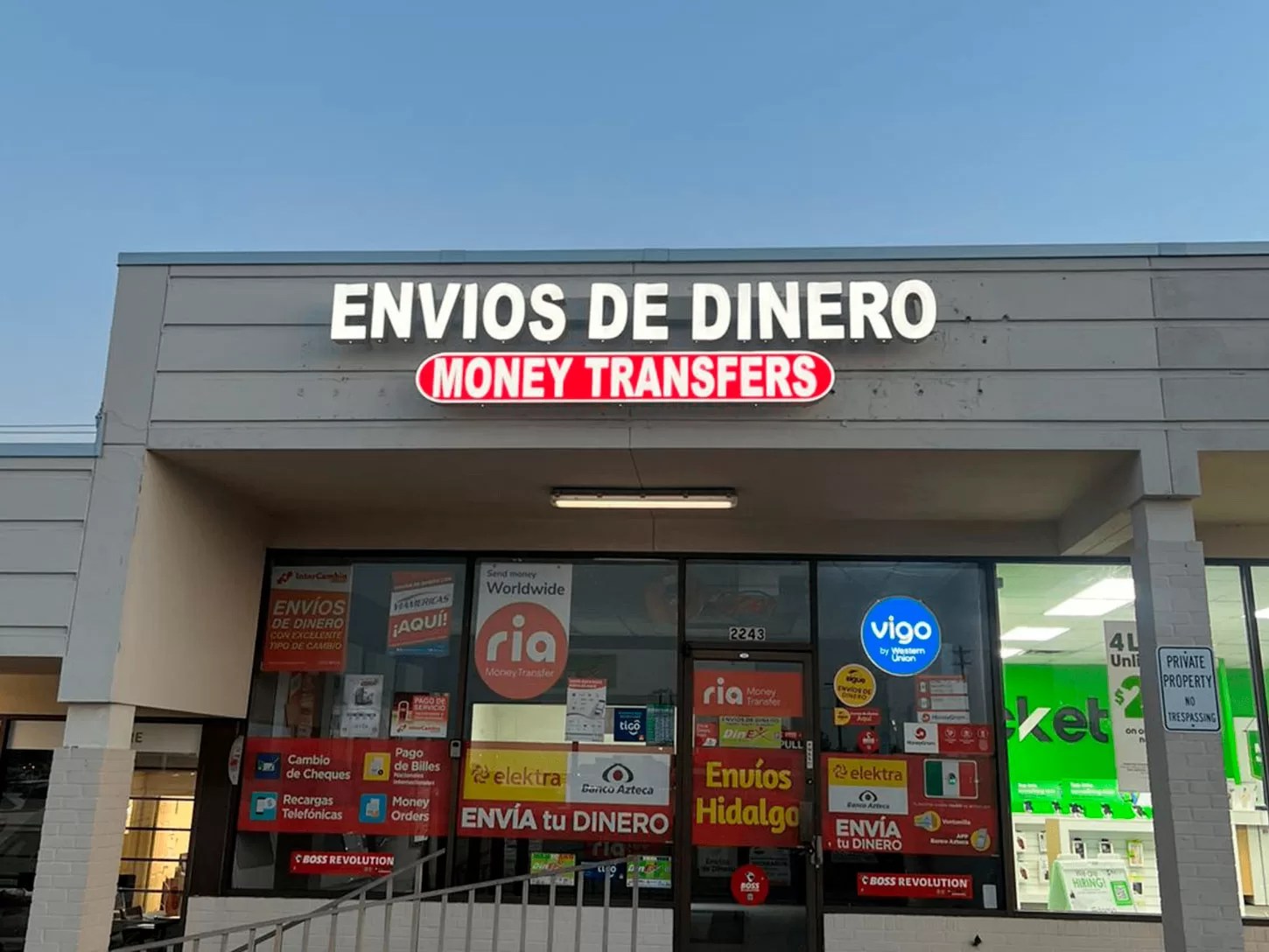 front lit channel letters design exterior signs in your signs world