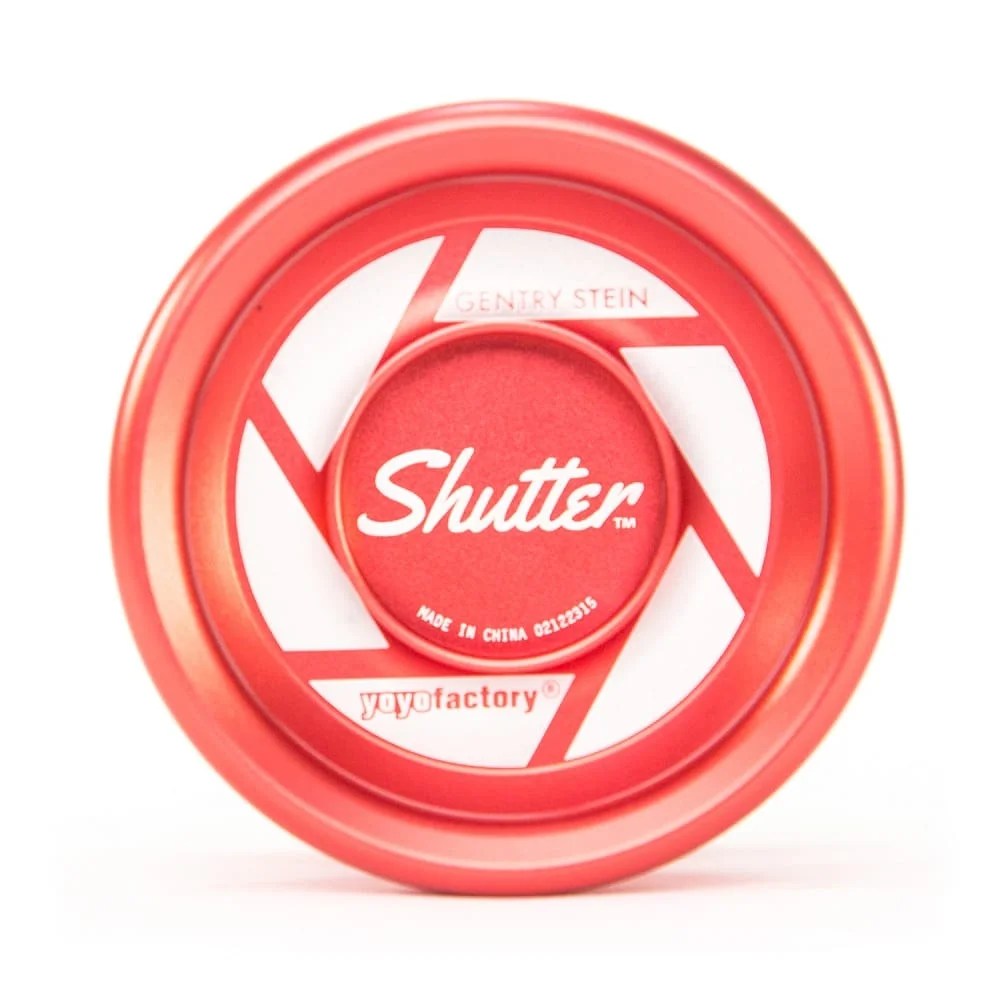 Yoyofactory Shutter Yoyo - Professional Unresponsive Yoyo Red
