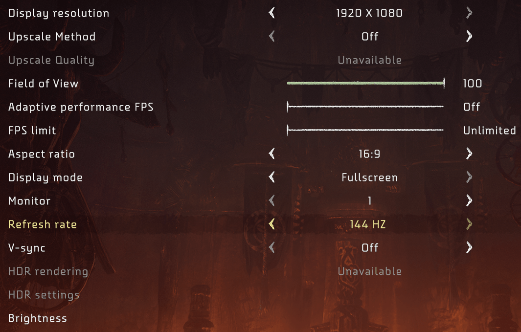 Horizon Zero Dawn Low